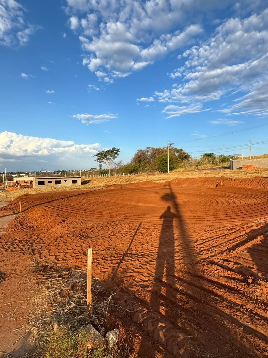 Terreno pronto para a fundação